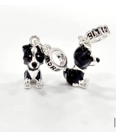 berloque charm Border Collie raça cachorro pet