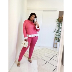 conjunto de moletinho babadinho Plus Size na internet