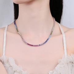 colar riviera candy colors rainbow - comprar online