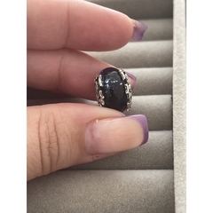 berloque charm pandora galáxia azul e estrela de vidro - comprar online