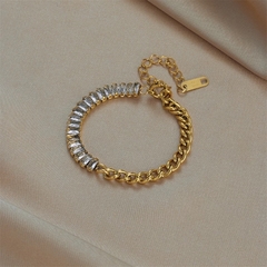 ￼pulseira riviera e corrente perfeição luxo anti alérgico semi joia