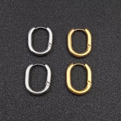 argola click oval semi joia anti alérgica cores