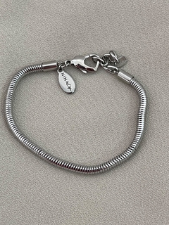 Imagem do pulseira nina life de berloques berloqueira anti alérgico aço inoxidável