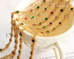 ￼colar riviera luxo semi joia - loja online