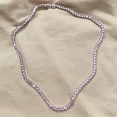 ￼colar riviera rosa claro bebê 45 cm 4 garras - comprar online