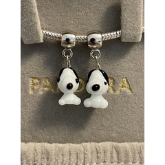 berloque charm Murano Snoopy - comprar online