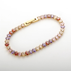 riviera choker rainbow colors pequena - berloque da nina