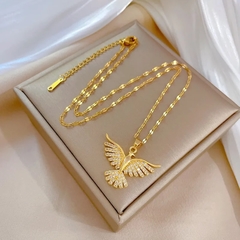 colar divino espirito santo cravejado - comprar online