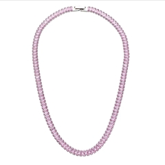 Imagem do riviera zirconia baguete 40 cm aço inoxidável anti alérgico