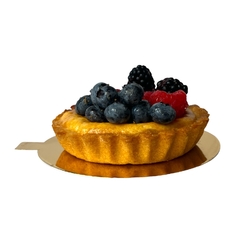 Base para minipostre dorada con pestaña 12cm 50 piezas -BPD12- - comprar en línea