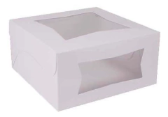 Caja para pastel blanca 50 piezas 30*30*13cm - CPB30- - tienda en línea