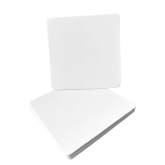 Base cuadrada 25x25 cm 300 piezas Blanco Encerado para pastel -DE25*25- en internet