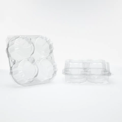 Domo para cupcake 4 cavidades 100 piezas - comprar en línea