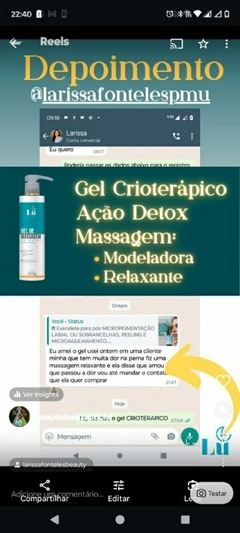 1 Crema de Pimienta Negra y 1 Gel Crioterápico Detox en internet
