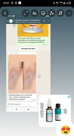 PEELING 3D DESCAMATIVO - loja online