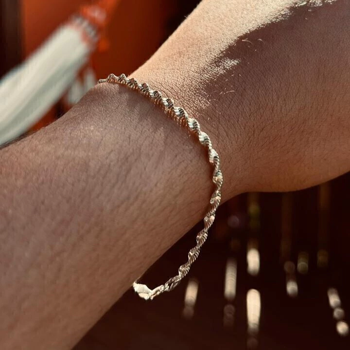 Pulseira Laminada Torcida