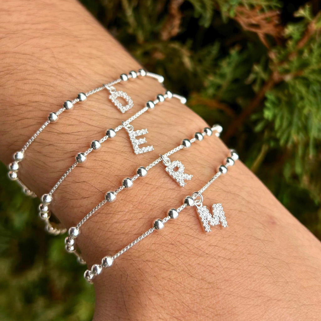 Pulseira Veneziana Letra