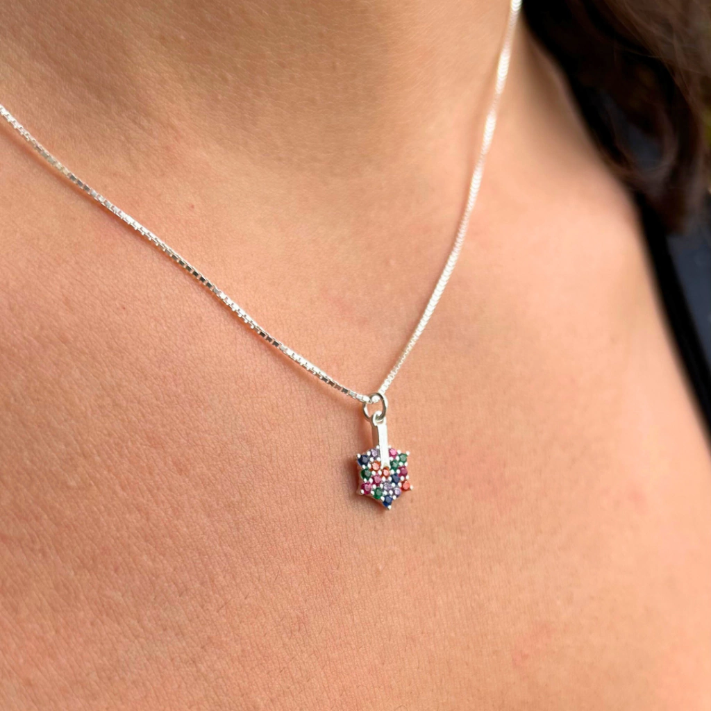 Colar Estrela Colorida