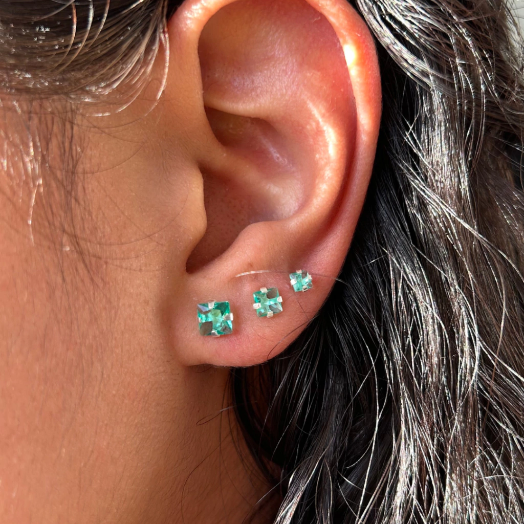 Trio Quadrado Turmalina