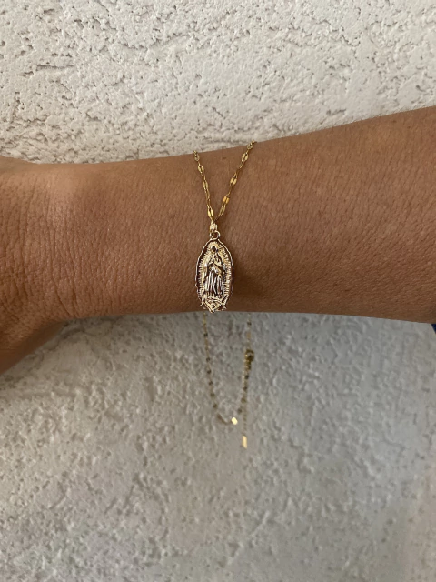 Cadena Virgen Guadalupe Gold - Jime Cervello Alianzas y mas