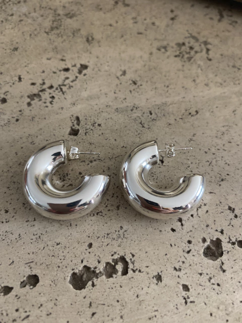 Aros Loreley Grande · acero blanco en internet
