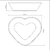 TORTERA BUDIN CORAZON TRAMONTINA en internet