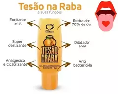 Tesão na Raba Gel Dessensibilizante e Excitante 15g Sexy Fantasy - comprar online