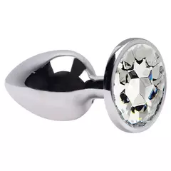 Imagem do Plug Anal P Aço Brilhante - Sexy Import