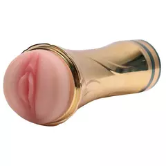 MASTURBADOR MASCULINO EM FORMATO DE VAGINA COM VIBRAÇÃO TAÇA DA COPA - VIP MIX