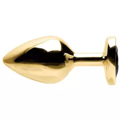 Plug Anal M Coração Aço Dourado - Sexy Import na internet