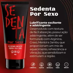Sedenta Por Sexo Lubrificante Excitante Adstringente, e Comestível - Pepper Blend - comprar online