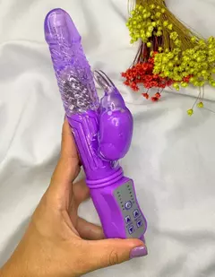 Vibrador Rotativo com Texturas em Espiral 12 Funções - Vip mix na internet
