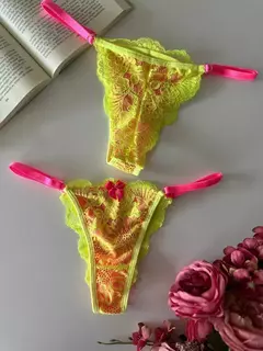 Calcinha Manu de renda Sexy Colors Forro de Algodão - loja online