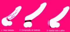 Anel Peniano com Vibrador e Estimulador de Clitóris - Miss Collection - comprar online