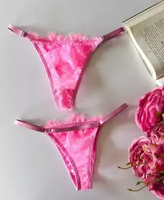 Calcinha Lily para Personalizar em Renda - Teimosia Sex Shop em Cuiabá