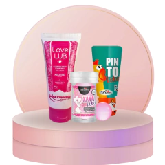 Kit bolinha xana loka + Pinto loko excitante + Lubrificante Neutro a base d’água - comprar online