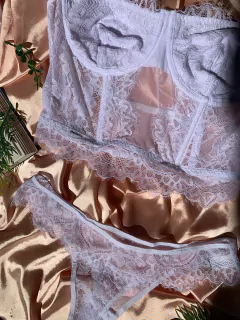 CONJUNTO CORSELET LOLA BRANCO - loja online