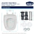 Assento Sanitario PP MONTE CARLO BRANCO Soft Close Smart DEPOT na internet