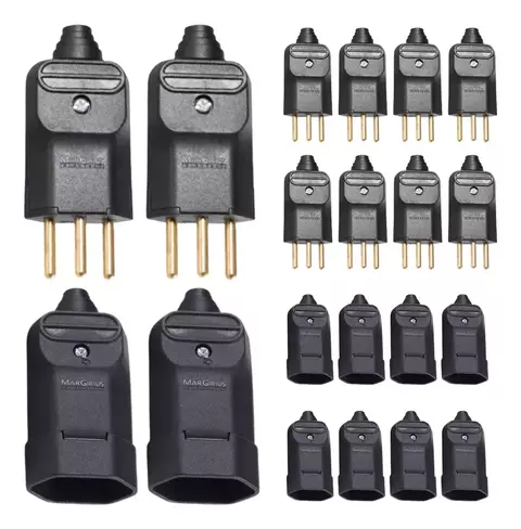 10 Plug 3x10a + 10 Tomada 3X10a Margirius