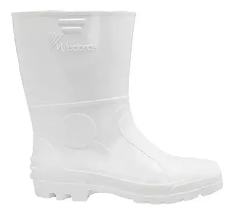 Bota Borracha Branca 42