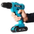 Parafusadeira/ Furadeira A Bateria 20v Com Carregador Bivolt - Hipertudo 
