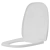 Assento Sanitario PP MONTE CARLO BRANCO Soft Close Smart DEPOT - Hipertudo 