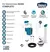 Kit Mecanismo BASIC 6 Litros Completo Smart DEPOT - Hipertudo 