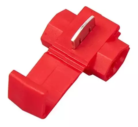Conector Derivação Cabos 0,5 -1,5mm Vermelho