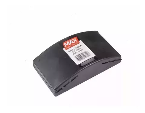 Taco De Borracha Para Lixa 13 X 7cm Max