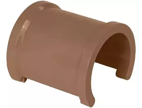 Tapa Furo Luva Soldável Marrom 20mm Estrela