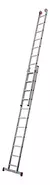 Escada Extensiva Alumínio 11x2 degraus Botafogo - comprar online