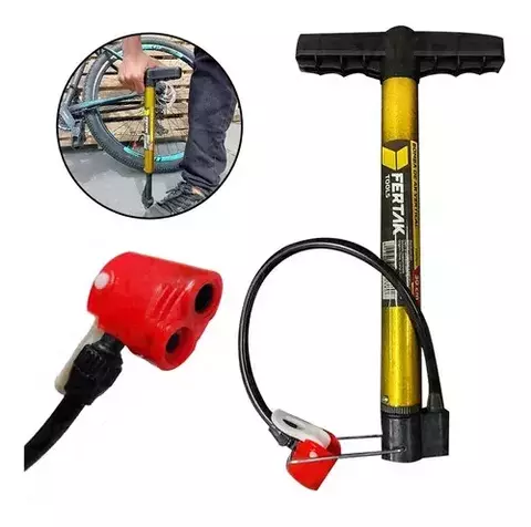 Bomba De Encher Pneus Bicicleta Fertak 1601