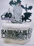Topo de bolo com cadeira 3d game of thrones ou dragon - loja online
