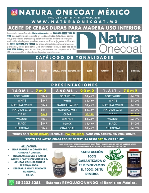 Banner de la categoría Aceite para Moldura Museográfico
